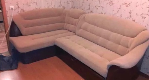 Перетяжка углового дивана. Наро-Фоминск